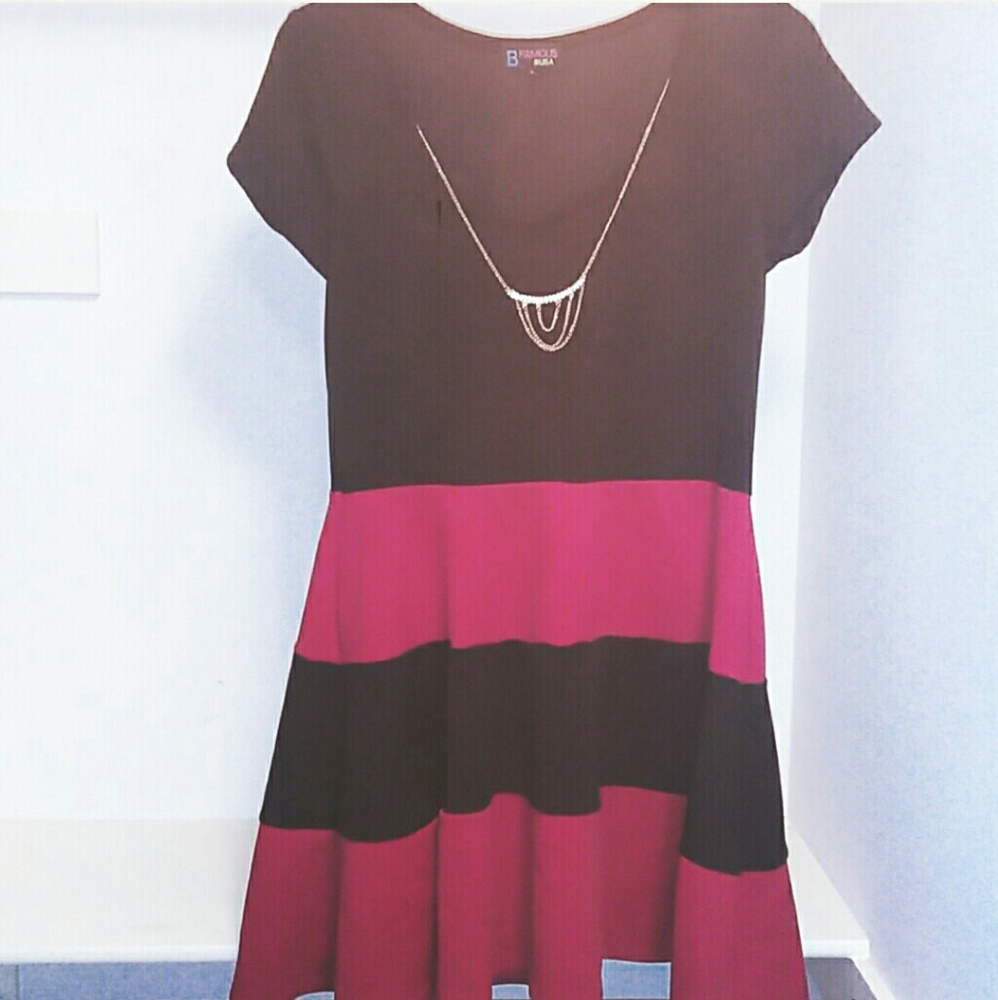 Cute black and red dress